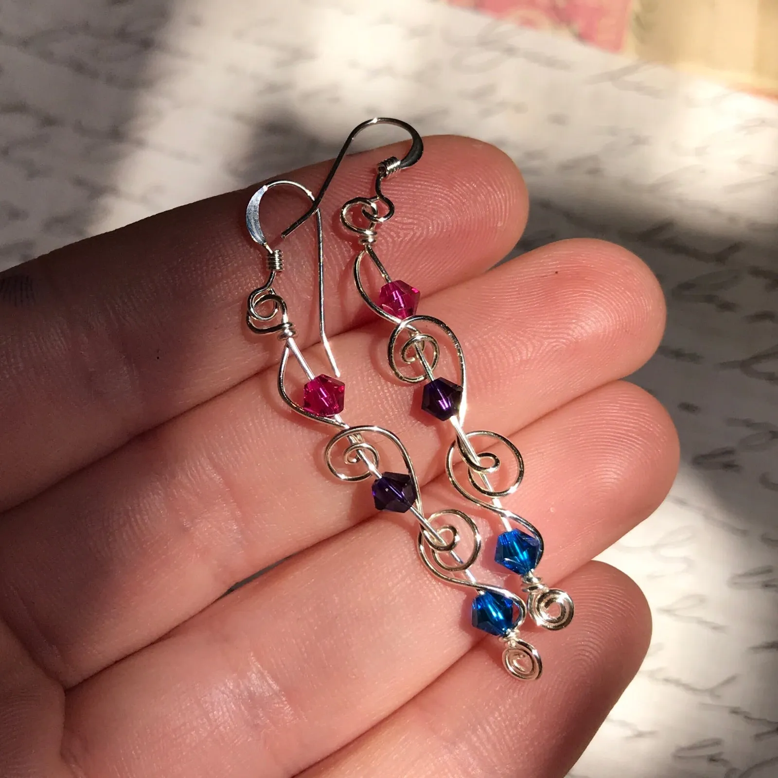 Pride 2018: Bi Swarovski Earrings