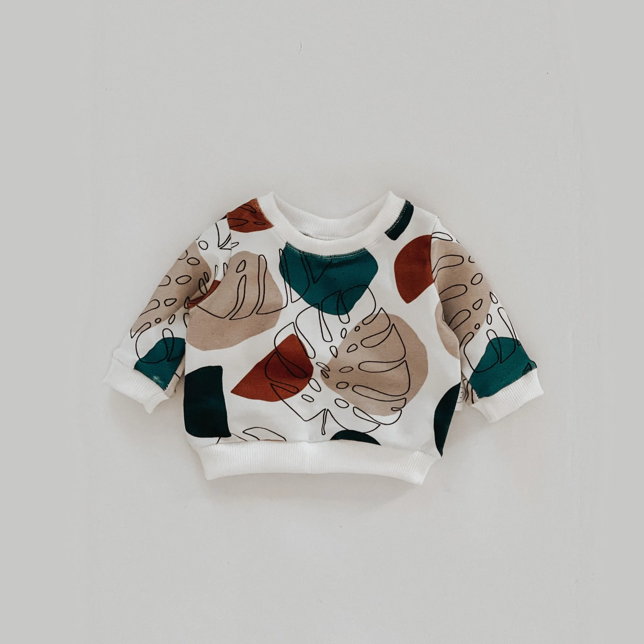 Pullover with Leaves