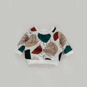 Pullover with Leaves