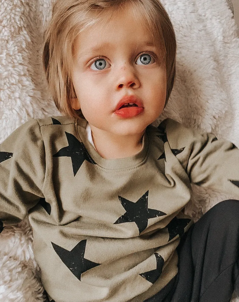 Pullover with Stars