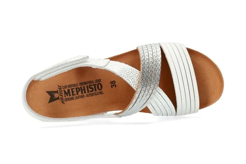 'Renza' women's sandal - white