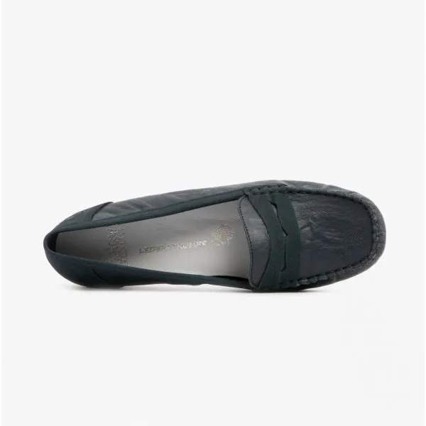 Rieker 40054-15 Womens Loafers Navy