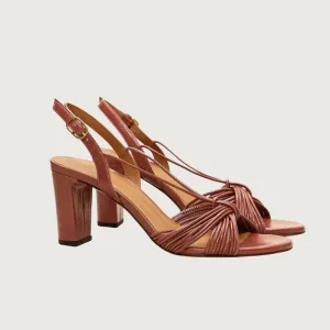 Rivecour N°778 Pink Powder Leather Sandals