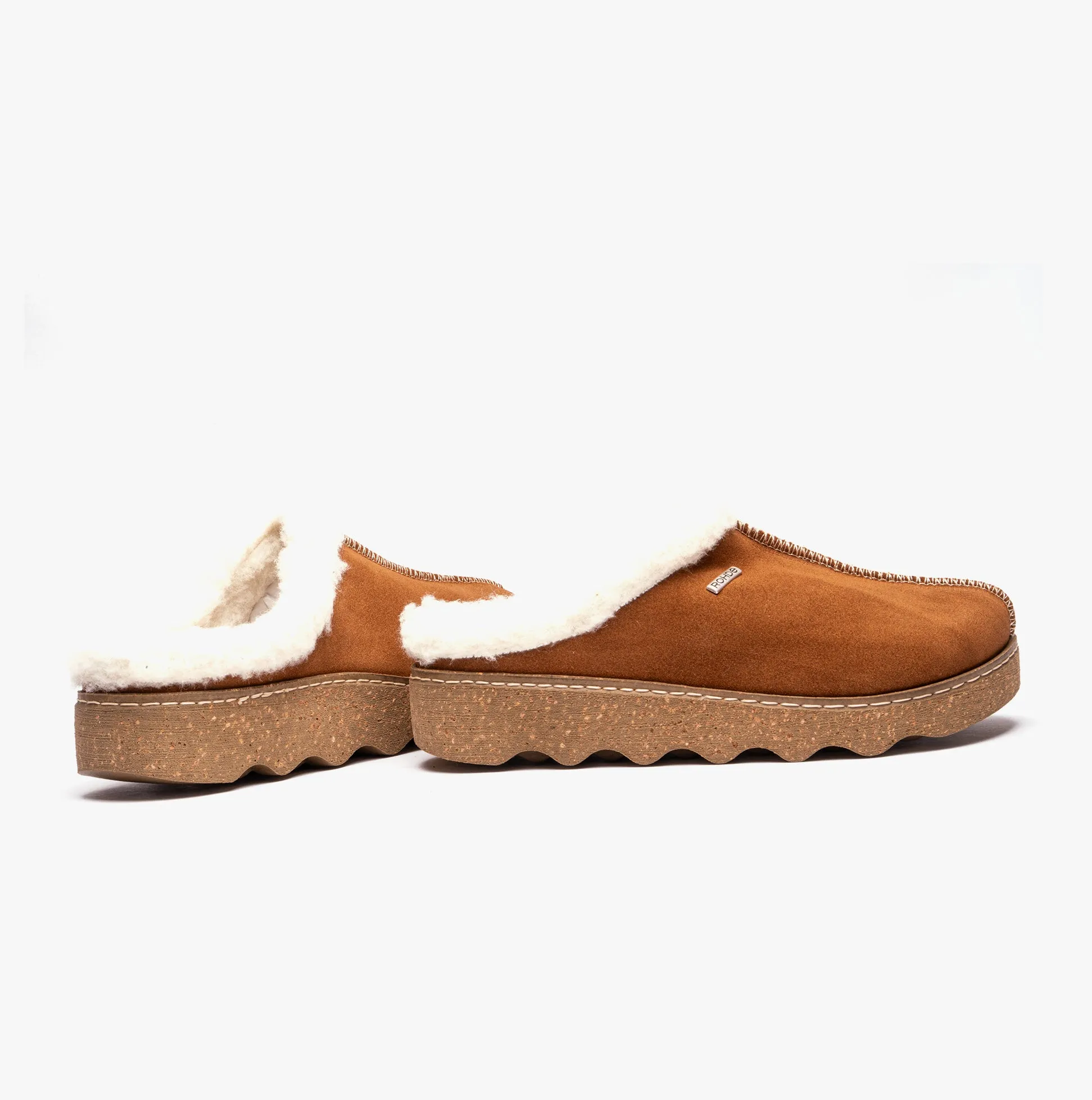 Rohde 6125-76 Womens Mules Tan