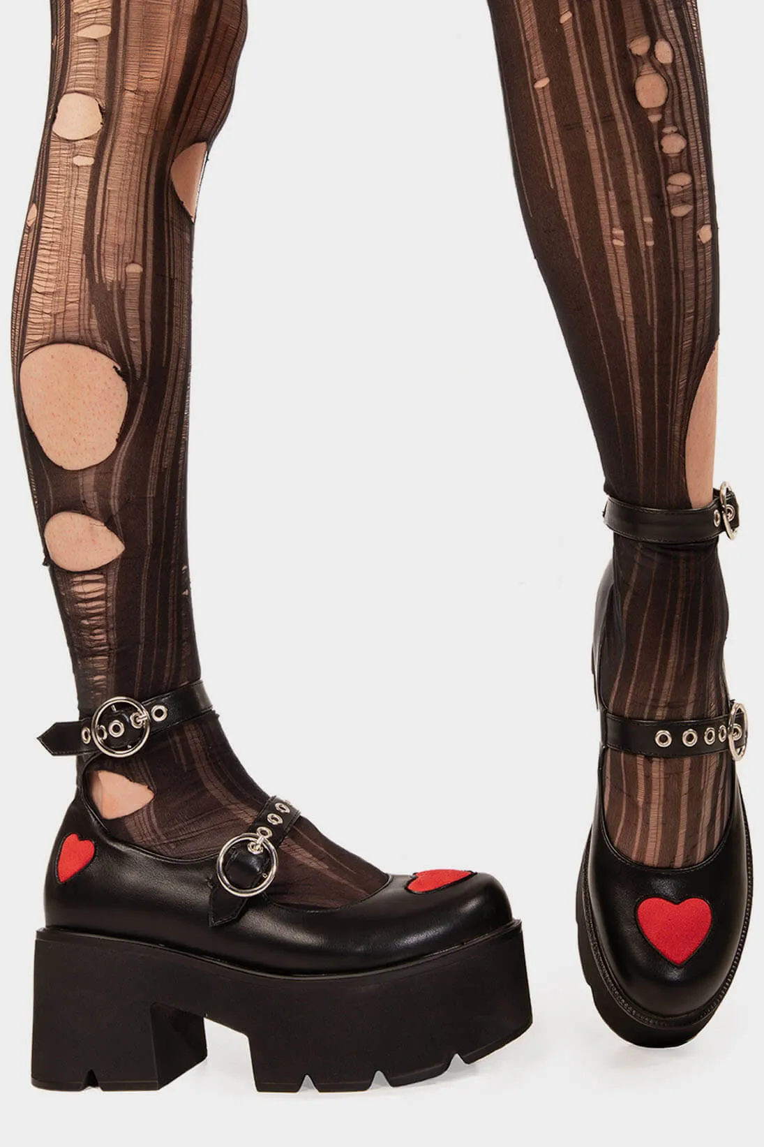 Rosey Love Chunky Mary Jane Shoes