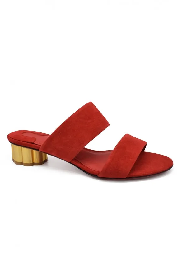 Salvatore Ferragamo Suede Mules