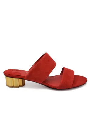 Salvatore Ferragamo Suede Mules