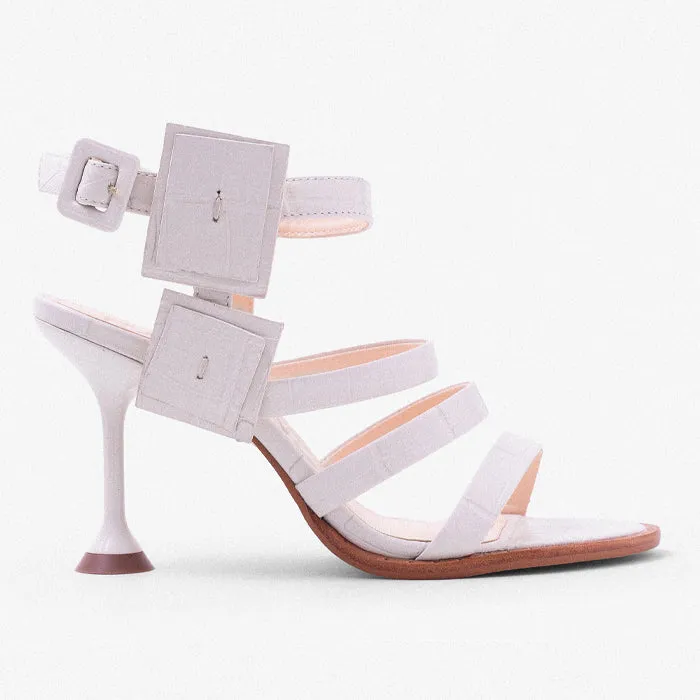 Seraphine Slingback thin high stiletto heels with open-toe