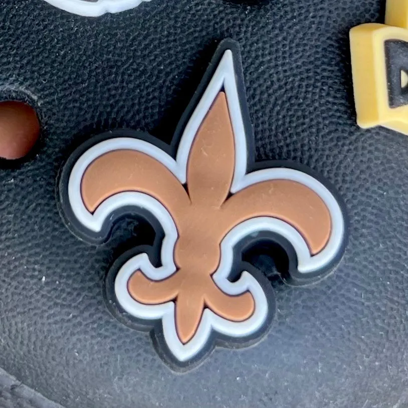 SHOE CHARMS - FLEUR DE LIS