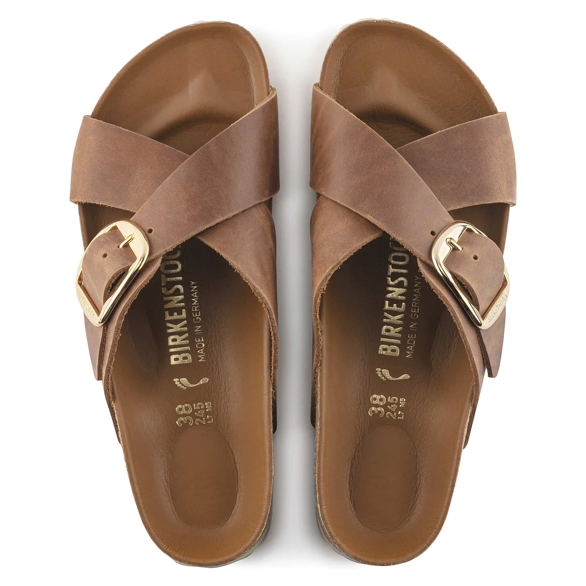 Siena Big Buckle Oiled Leather
