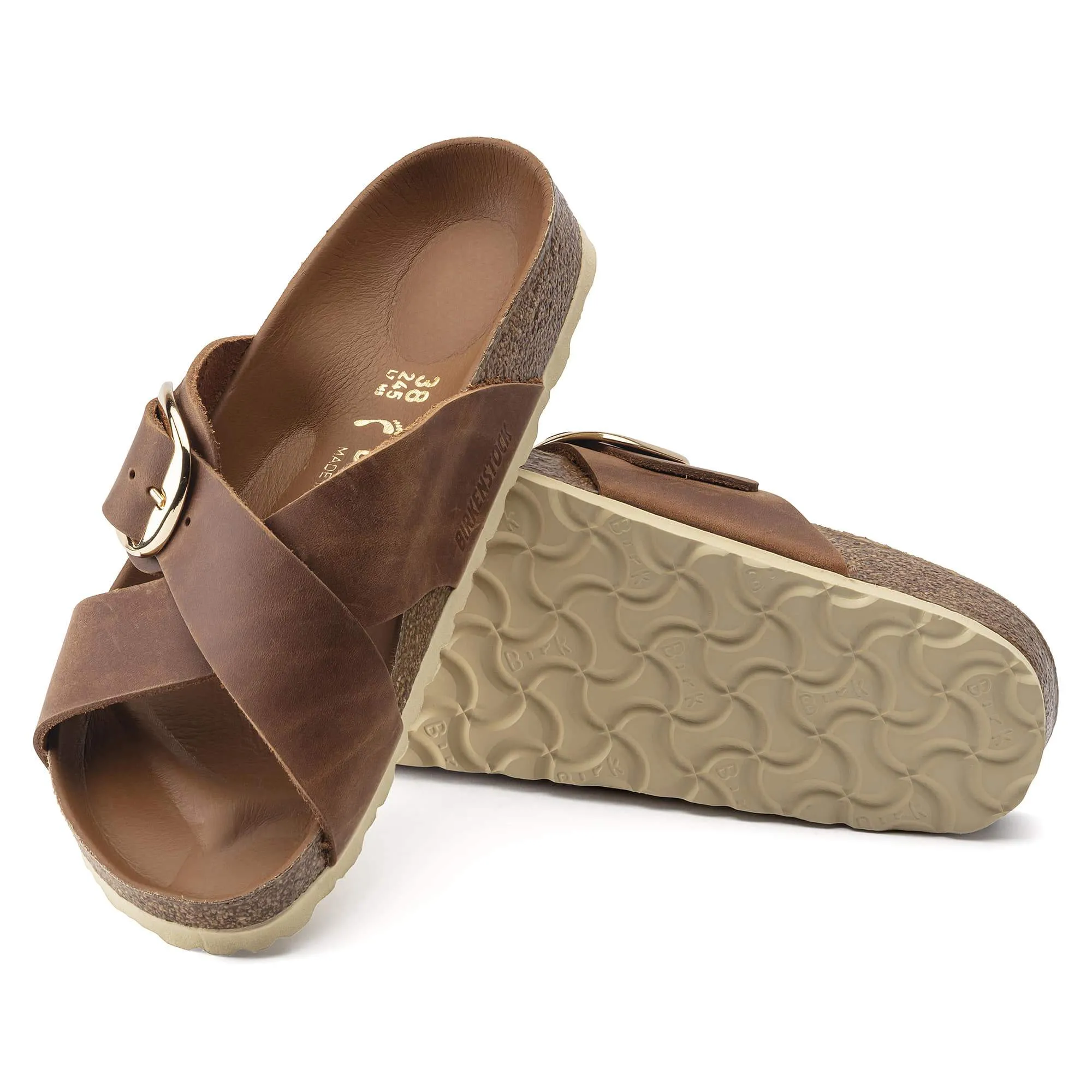 Siena Big Buckle Oiled Leather