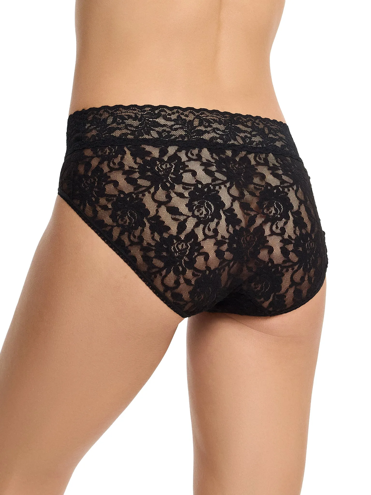 Signature Lace® French Brief Black