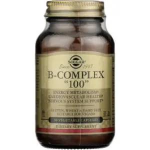 Solgar Formula Vitamin B-Complex 100" - 50 Veg Capsules