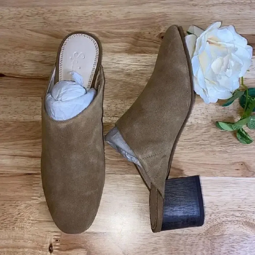 Splendid Lenny Block Heel Mule, Size 7.5 M - Brown