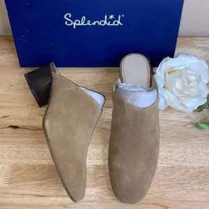 Splendid Lenny Block Heel Mule, Size 7.5 M - Brown