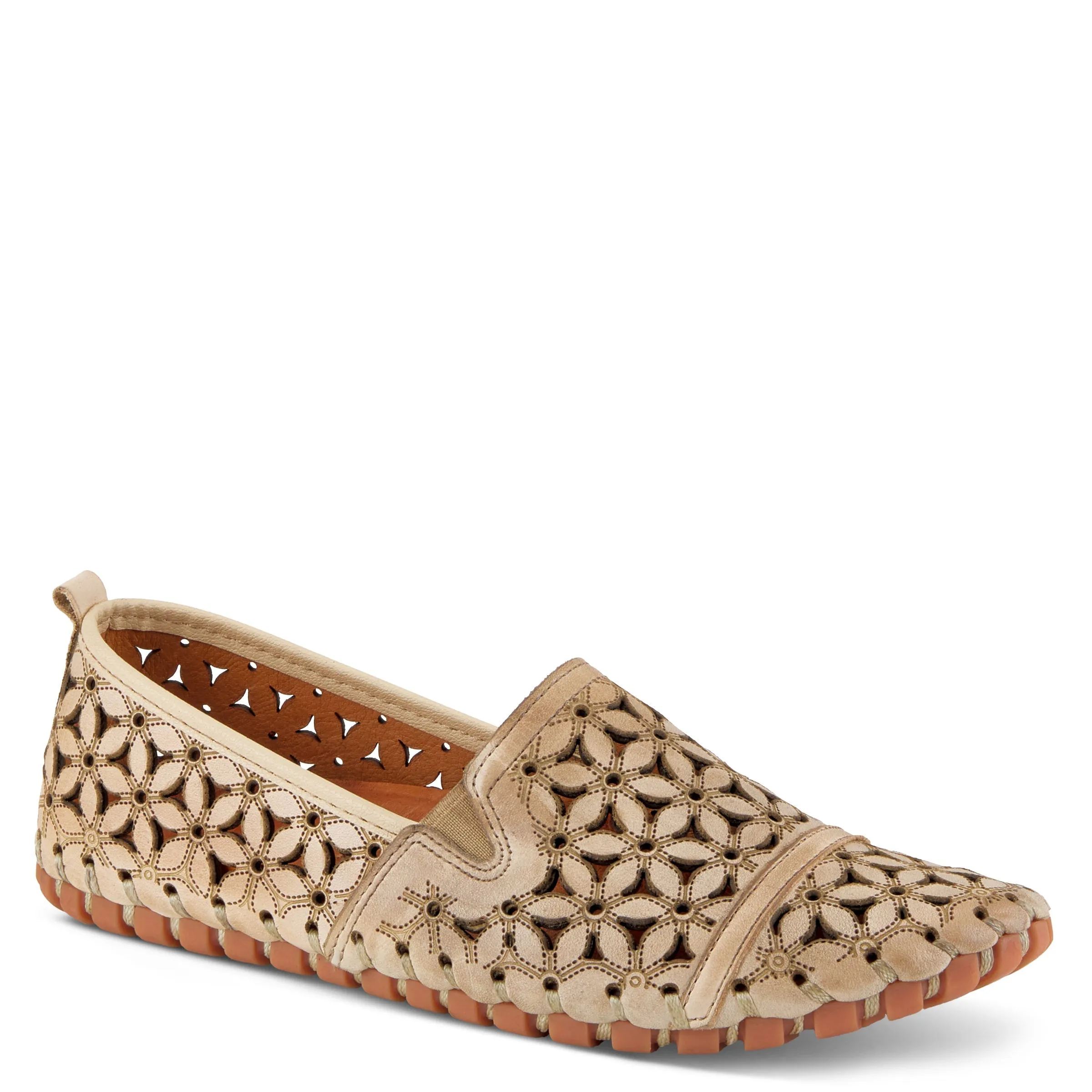 Spring Step Shoes Flowerflow Women’s Leather Loafer Shoe