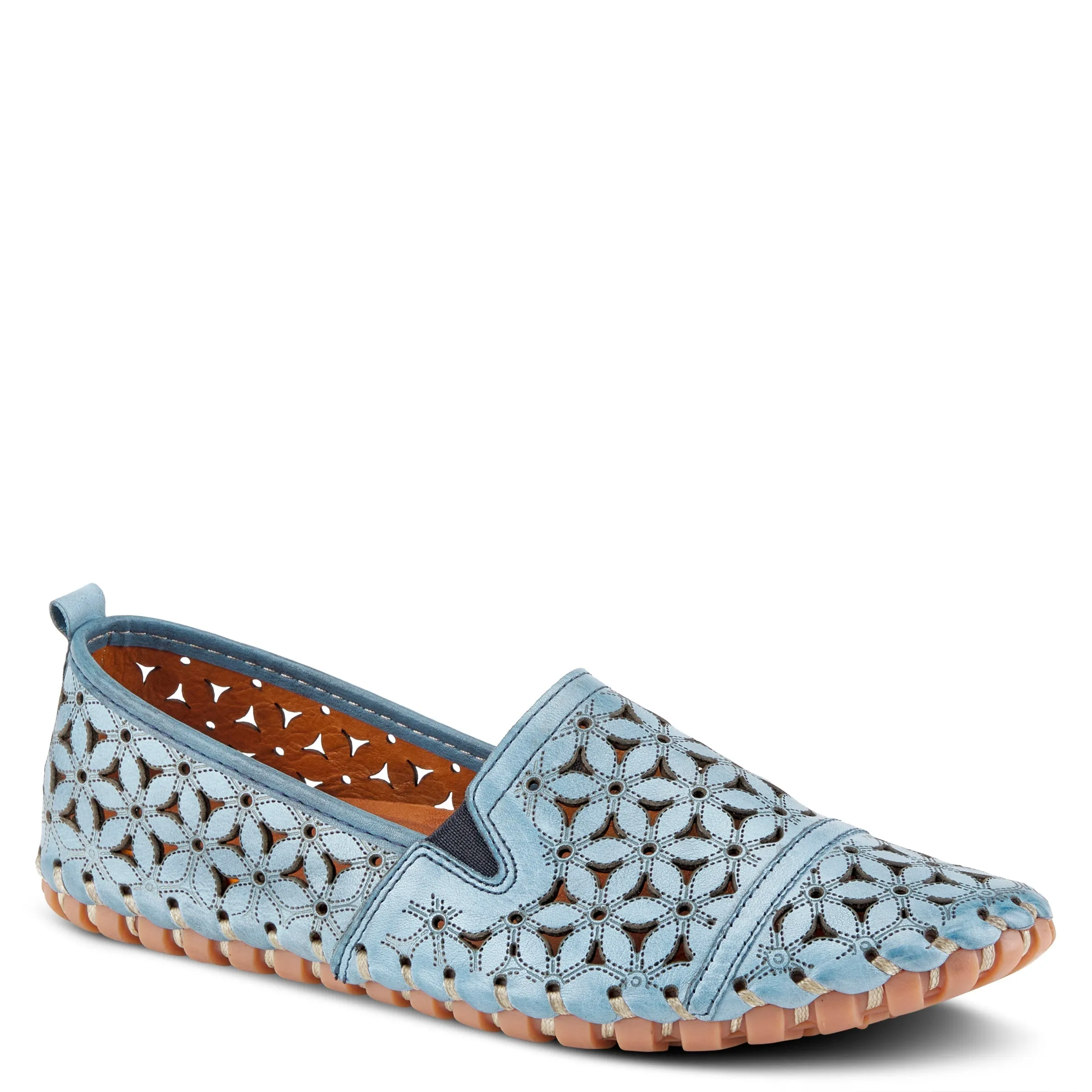 Spring Step Shoes Flowerflow Women’s Leather Loafer Shoe