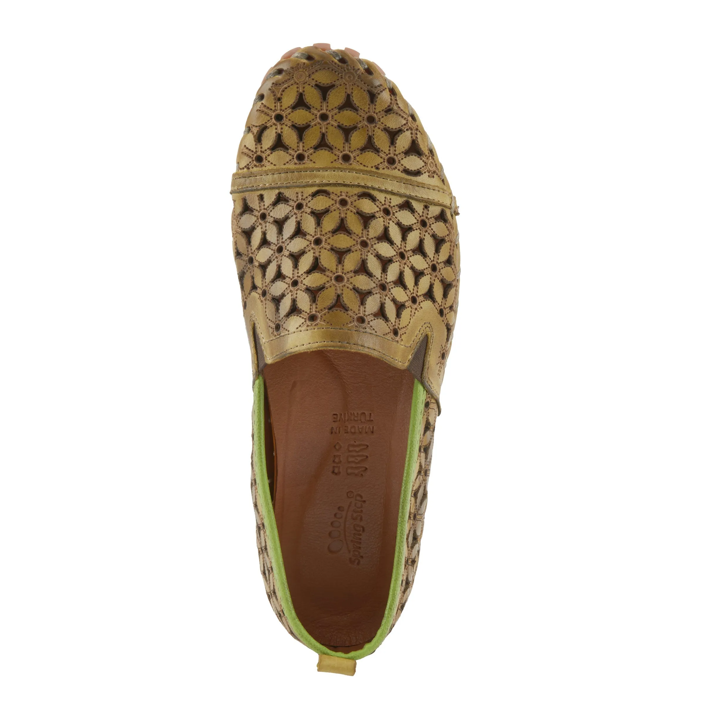 Spring Step Shoes Flowerflow Women’s Leather Loafer Shoe