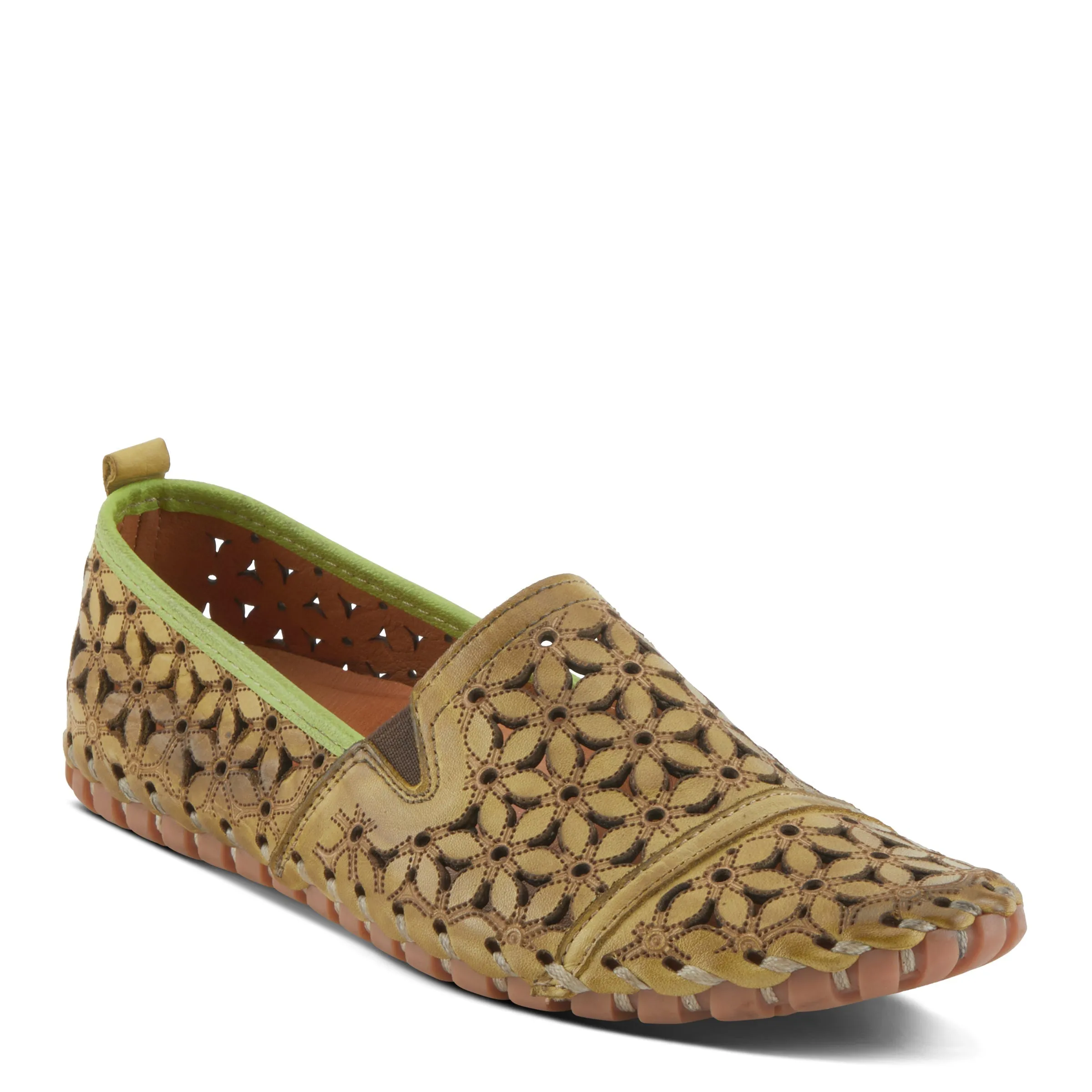 Spring Step Shoes Flowerflow Women’s Leather Loafer Shoe