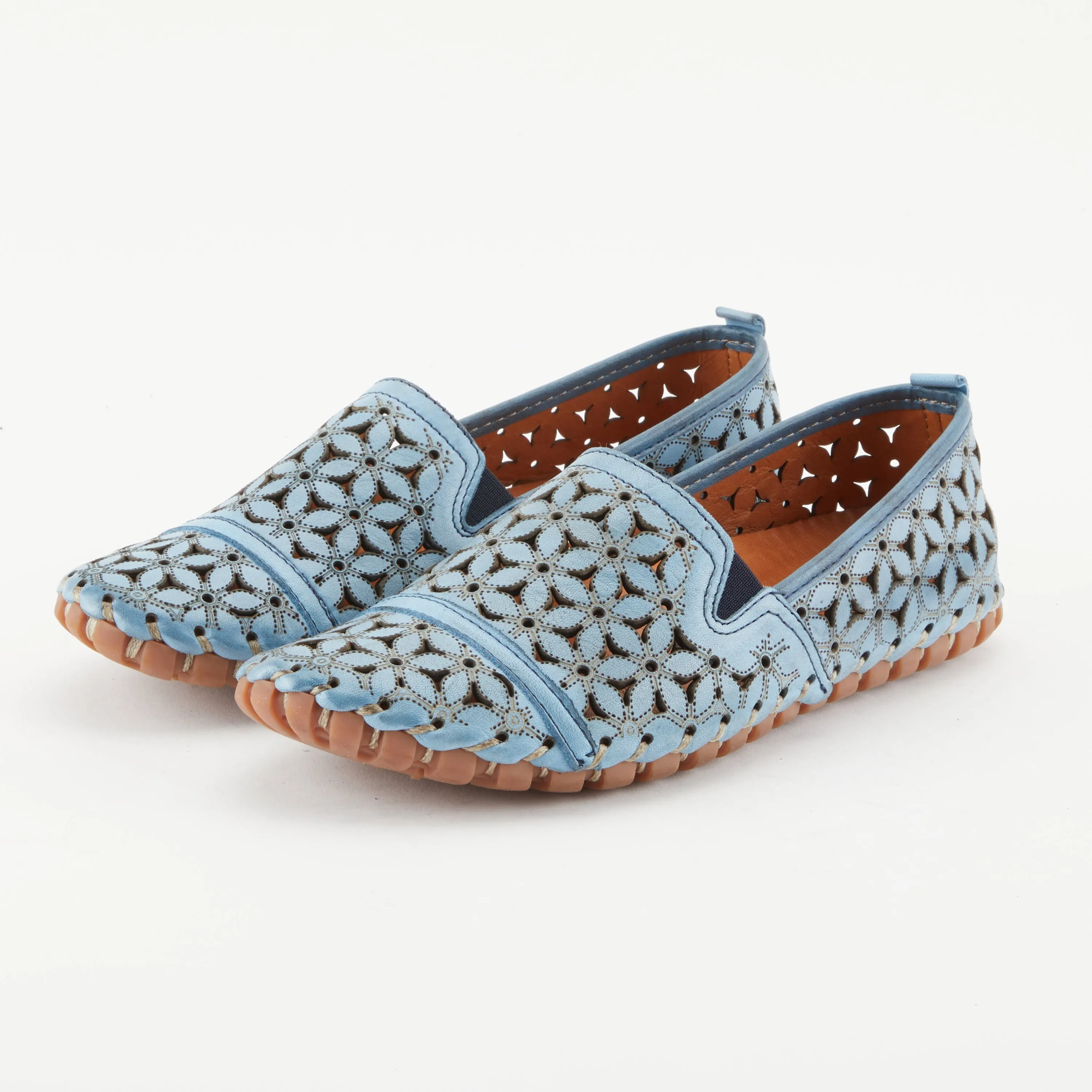 Spring Step Shoes Flowerflow Women’s Leather Loafer Shoe