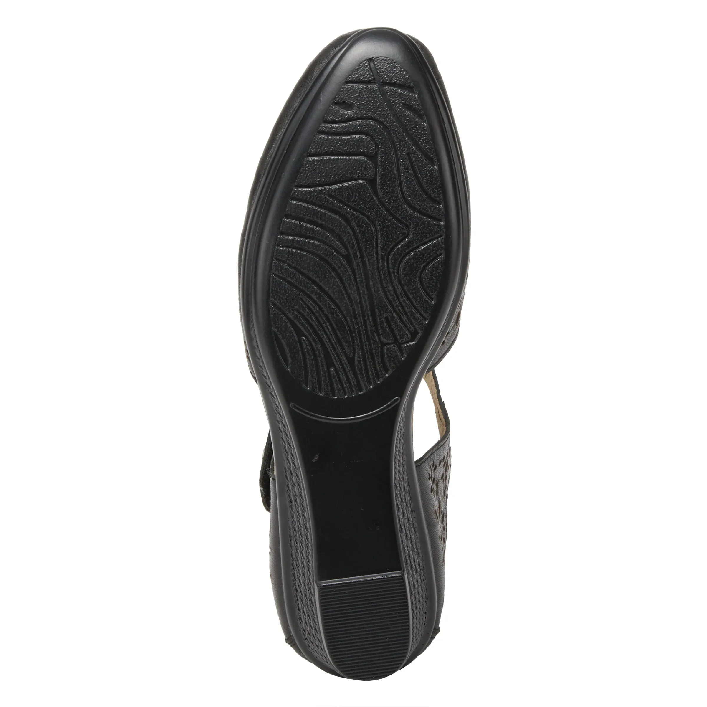 Spring Step Shoes Nougat Mary Jane Women's Leather Wedge Shoe