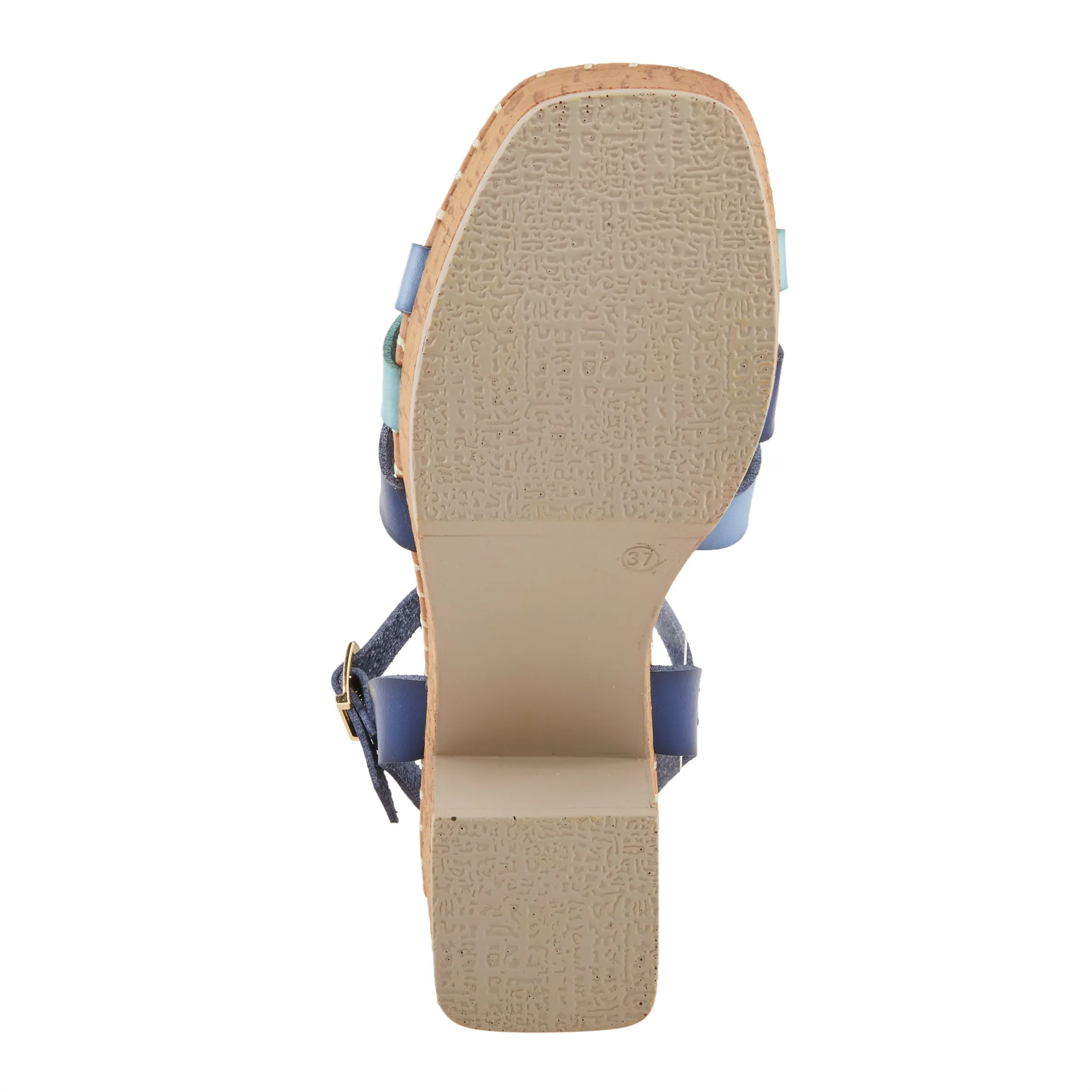 Spring Step Shoes  Patrizia Sandrine Women’s Vegan Leather Cork Platform Sandals