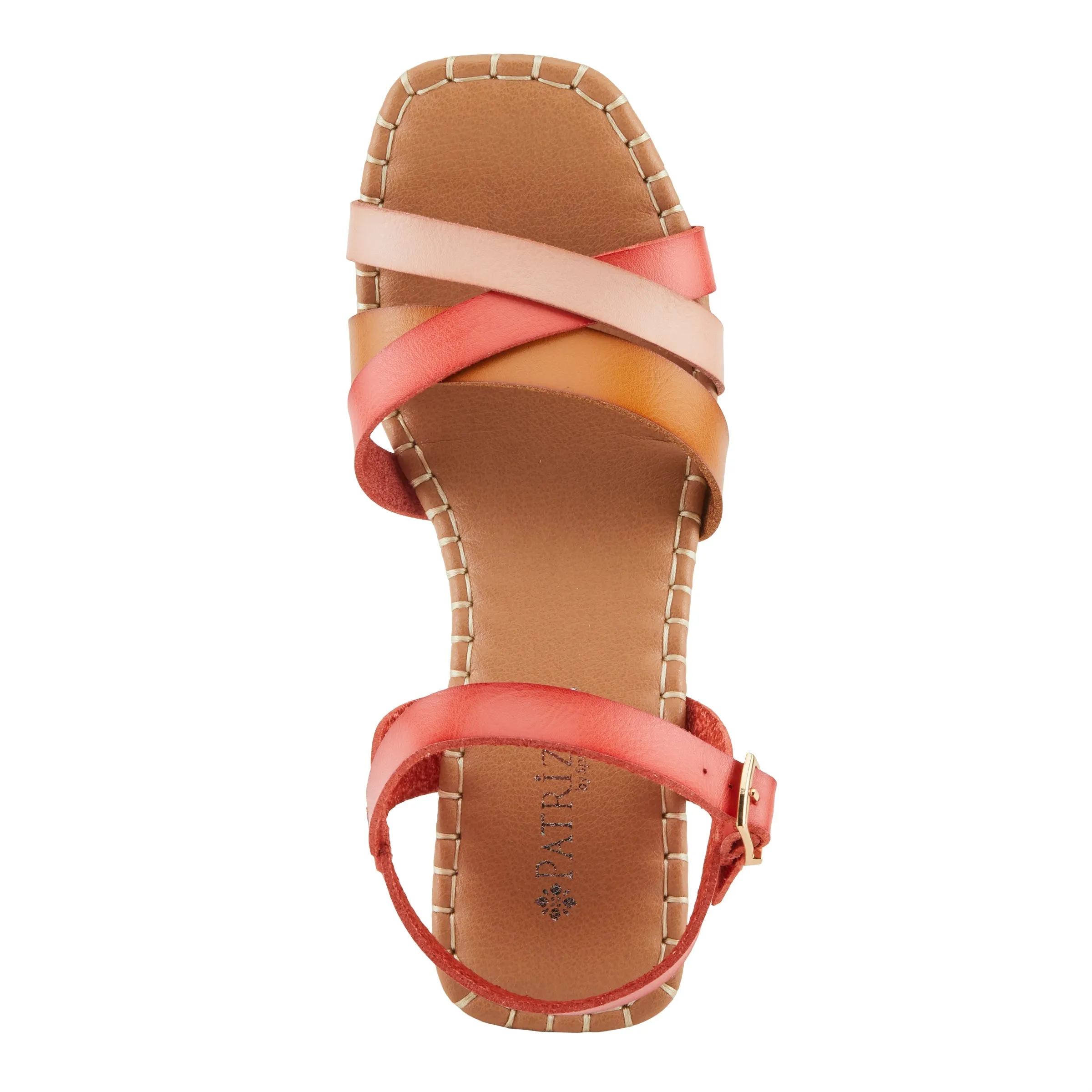 Spring Step Shoes  Patrizia Sandrine Women’s Vegan Leather Cork Platform Sandals