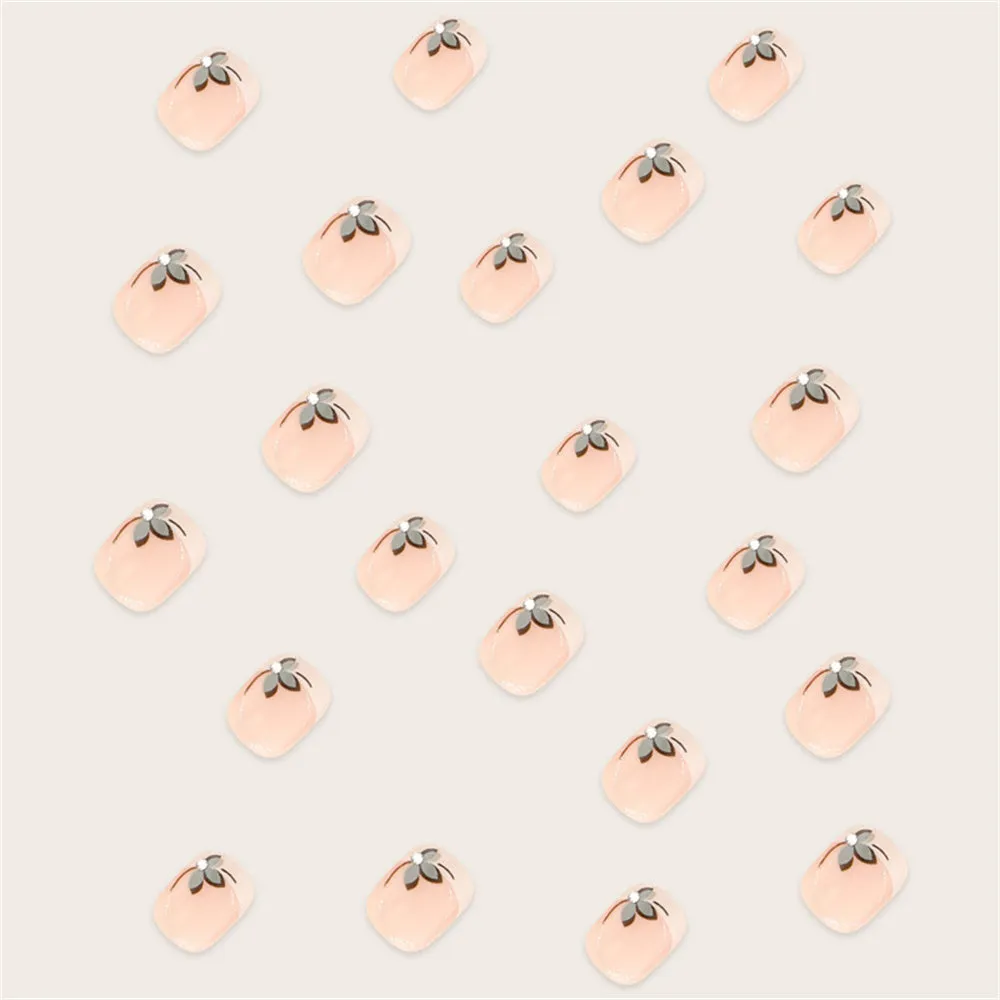 Square Flower Diamond French