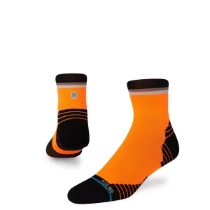 Stance Maxed Quarter Socks - Neon Orange