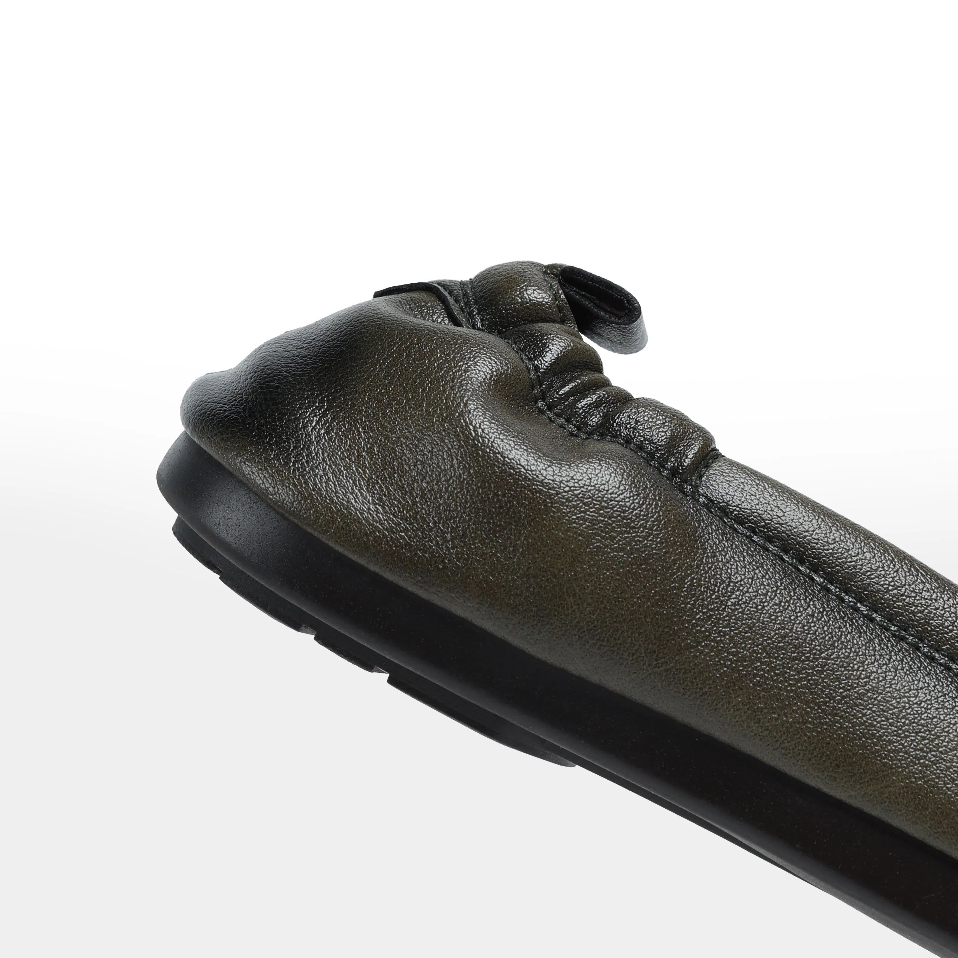 Stratford Driving Loafer - Olive Green