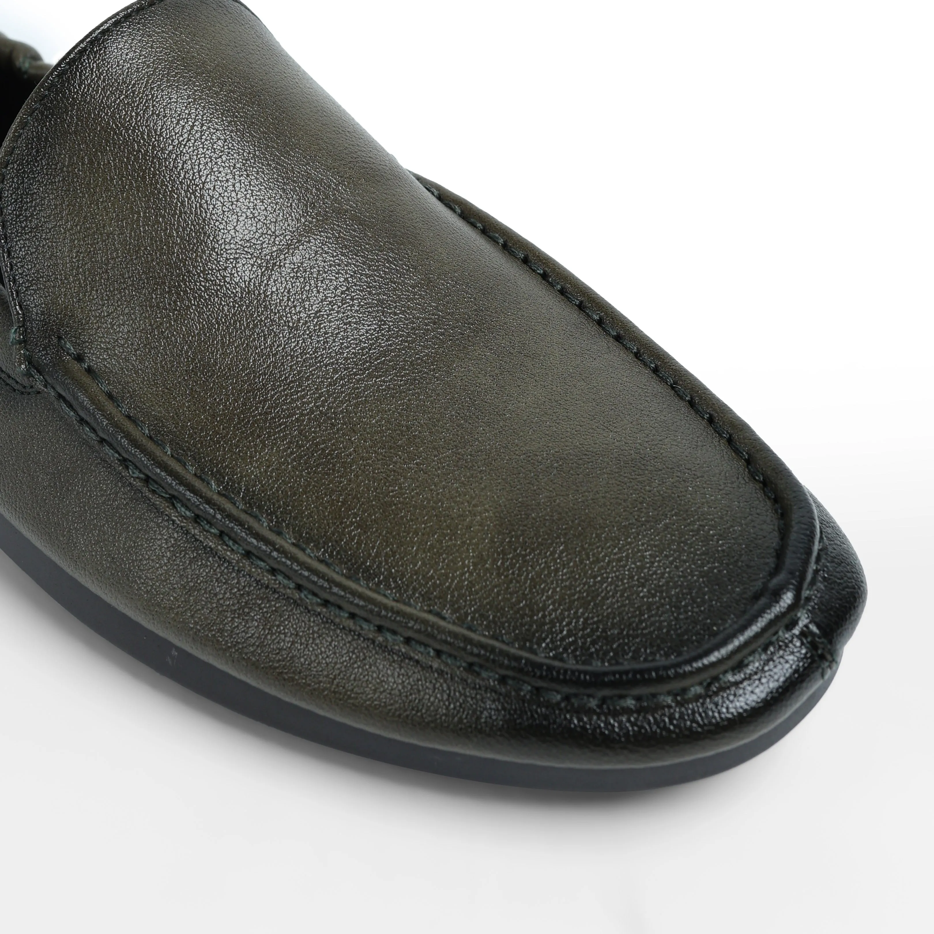 Stratford Driving Loafer - Olive Green