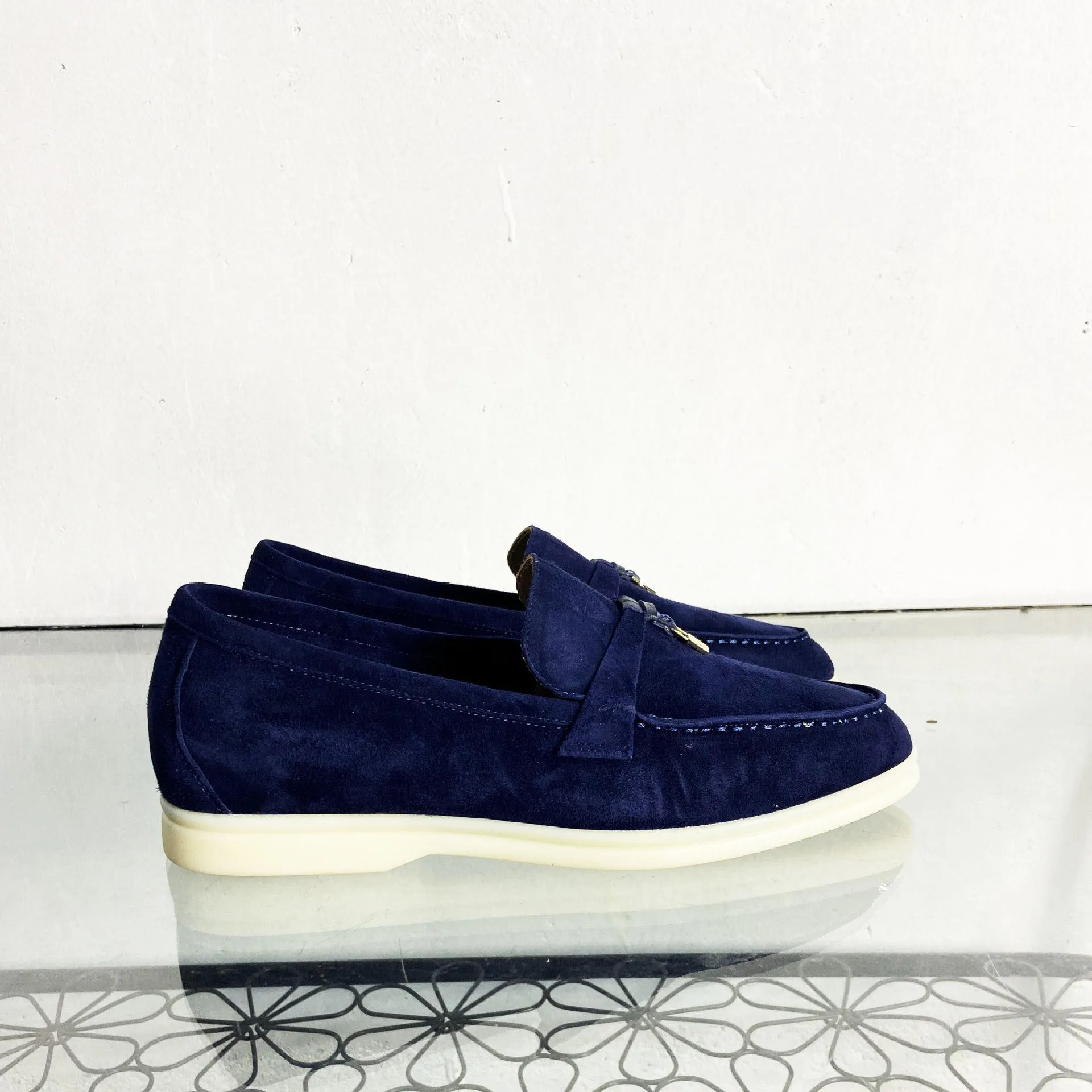 Suede Loafers