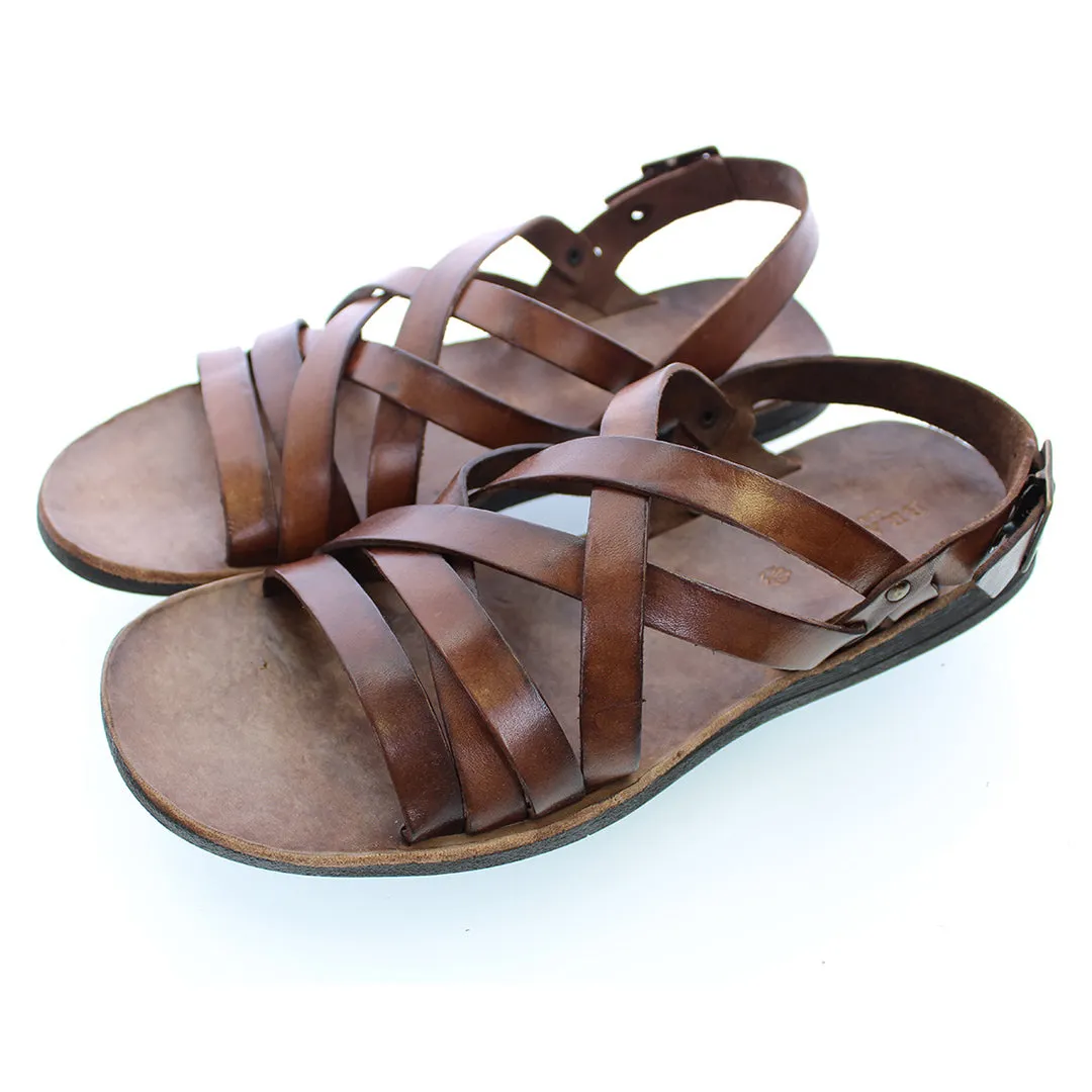 TIGER MAHOGANY SANDALS