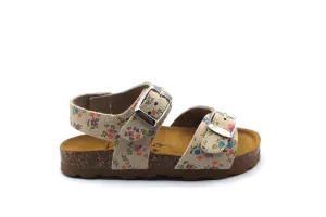 Tocoto Vintage Off White Two Buckle Sandal