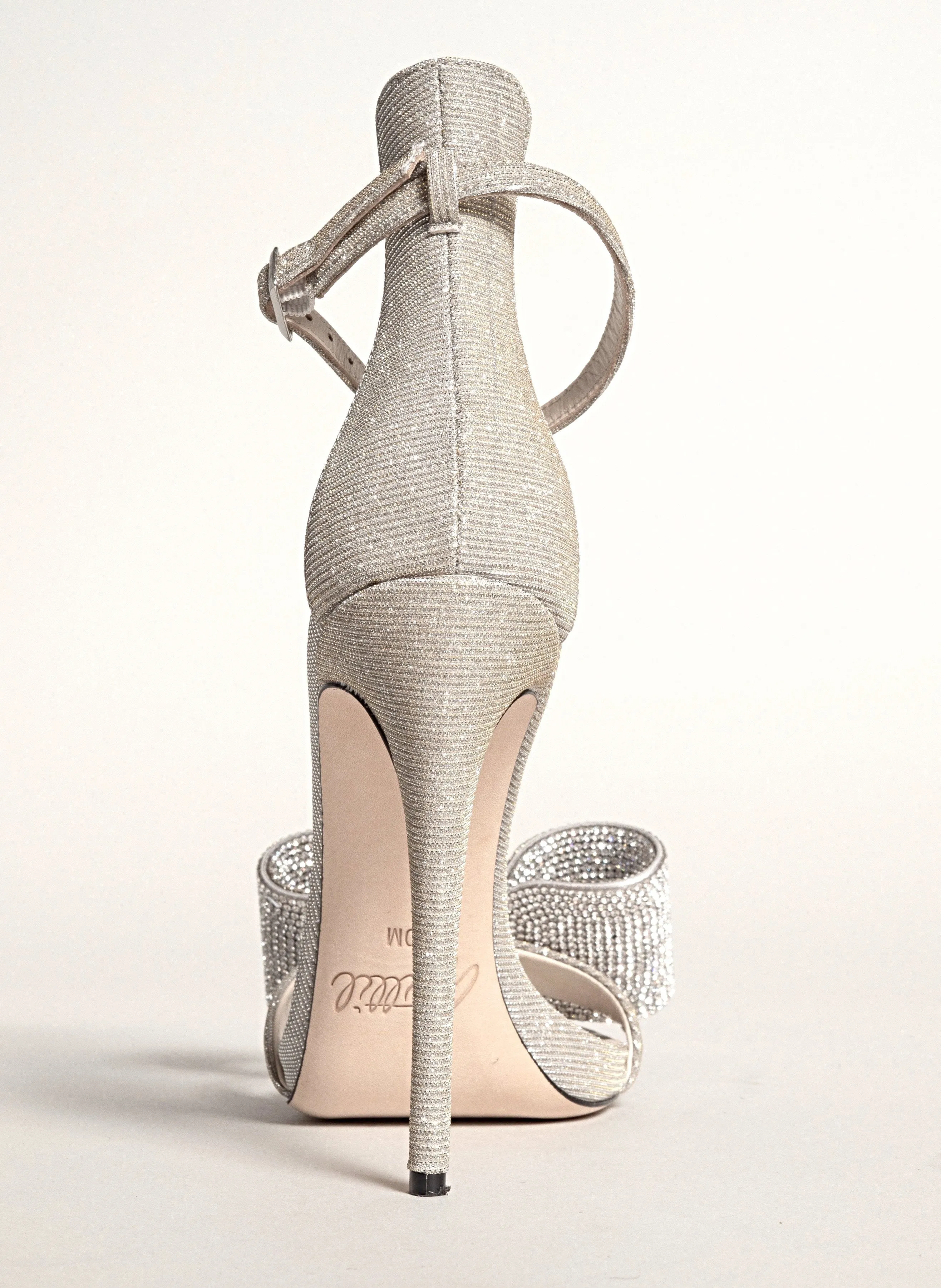 TUXEDO SANDAL SILVER