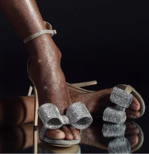 TUXEDO SANDAL SILVER