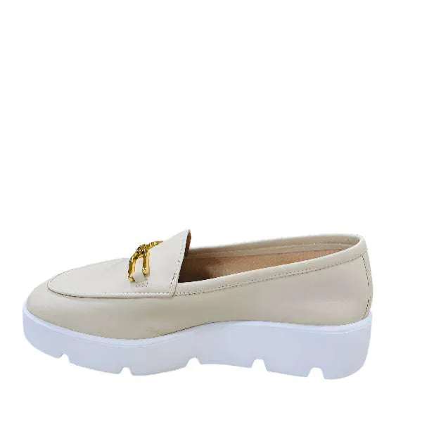 Unisa Ivory Platform Loafer|FAMO25IV