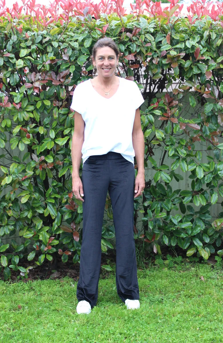 Velvet Palazzo pant