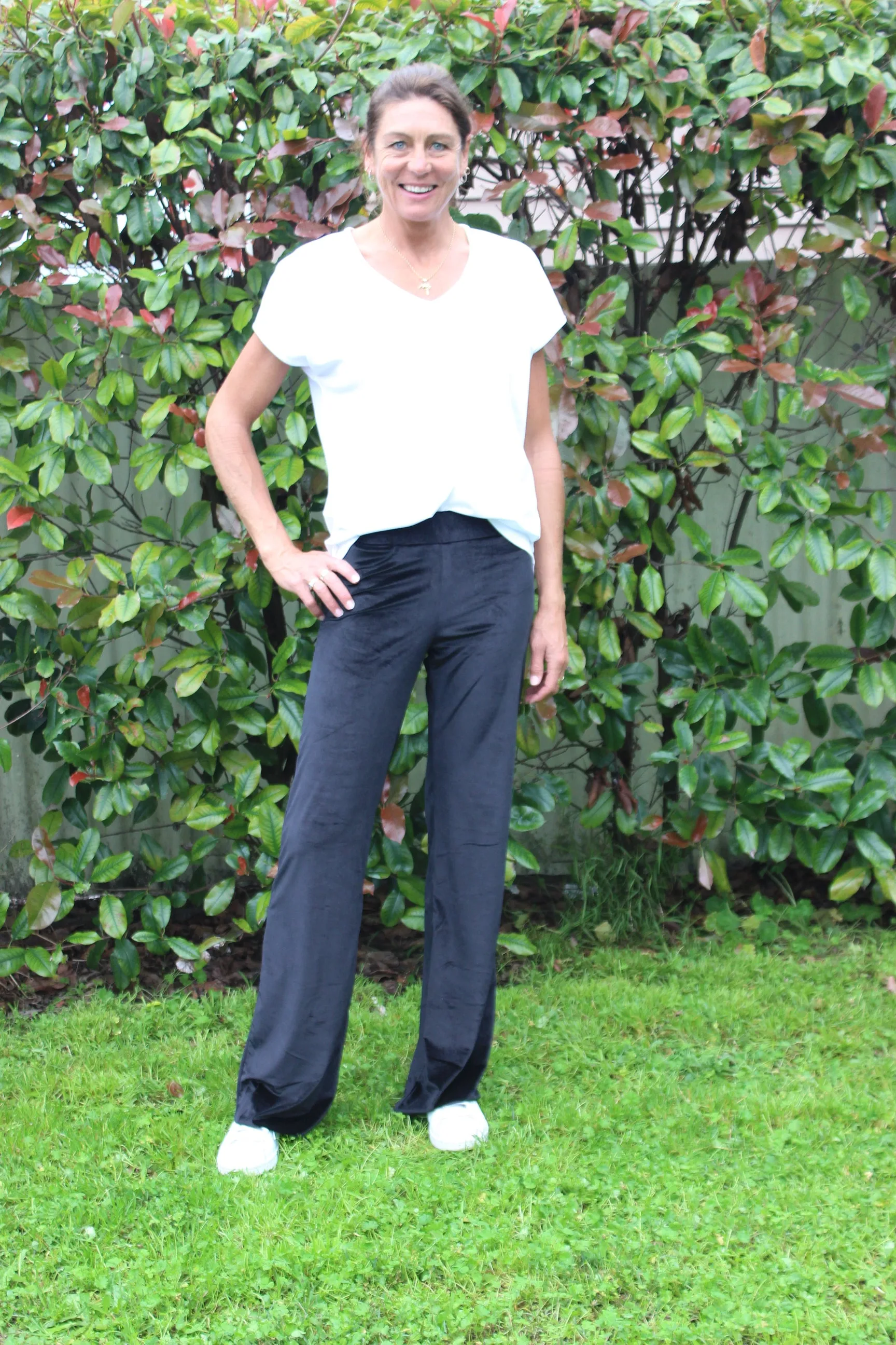 Velvet Palazzo pant