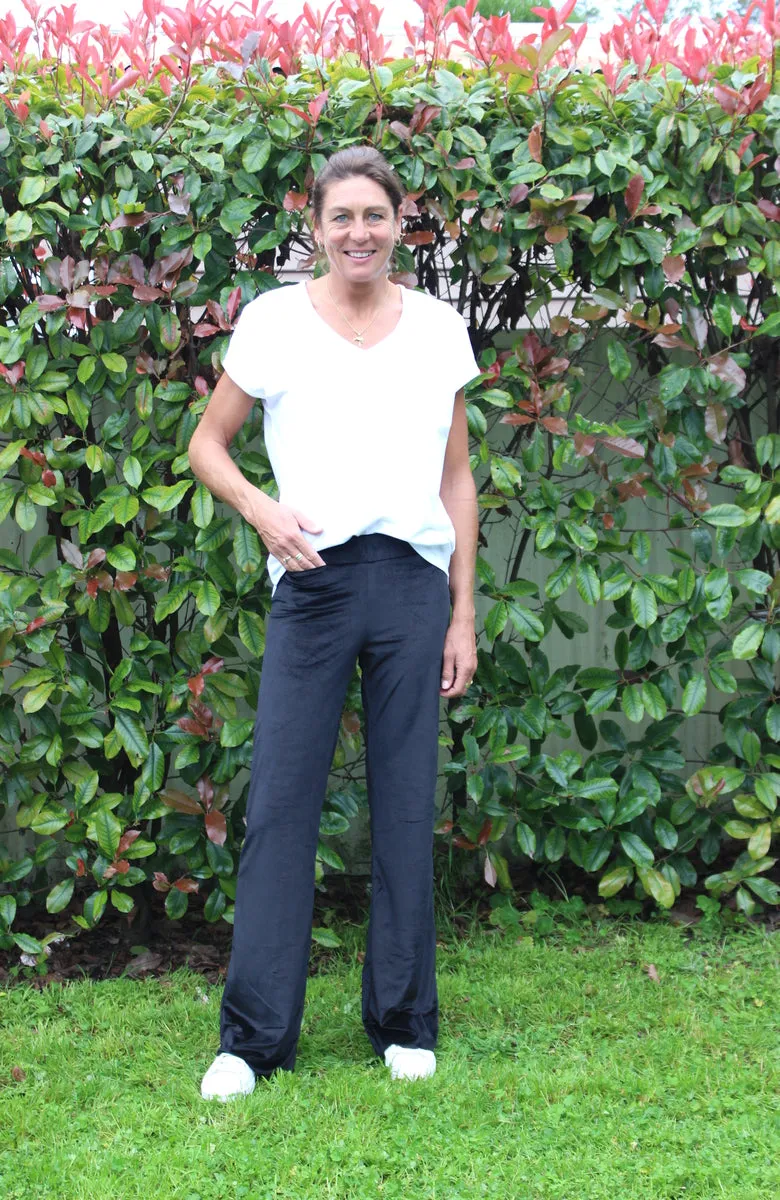 Velvet Palazzo pant
