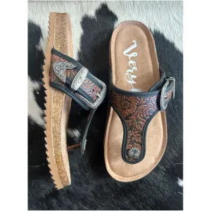 Very-G Texas Black/Chocolate Sandals
