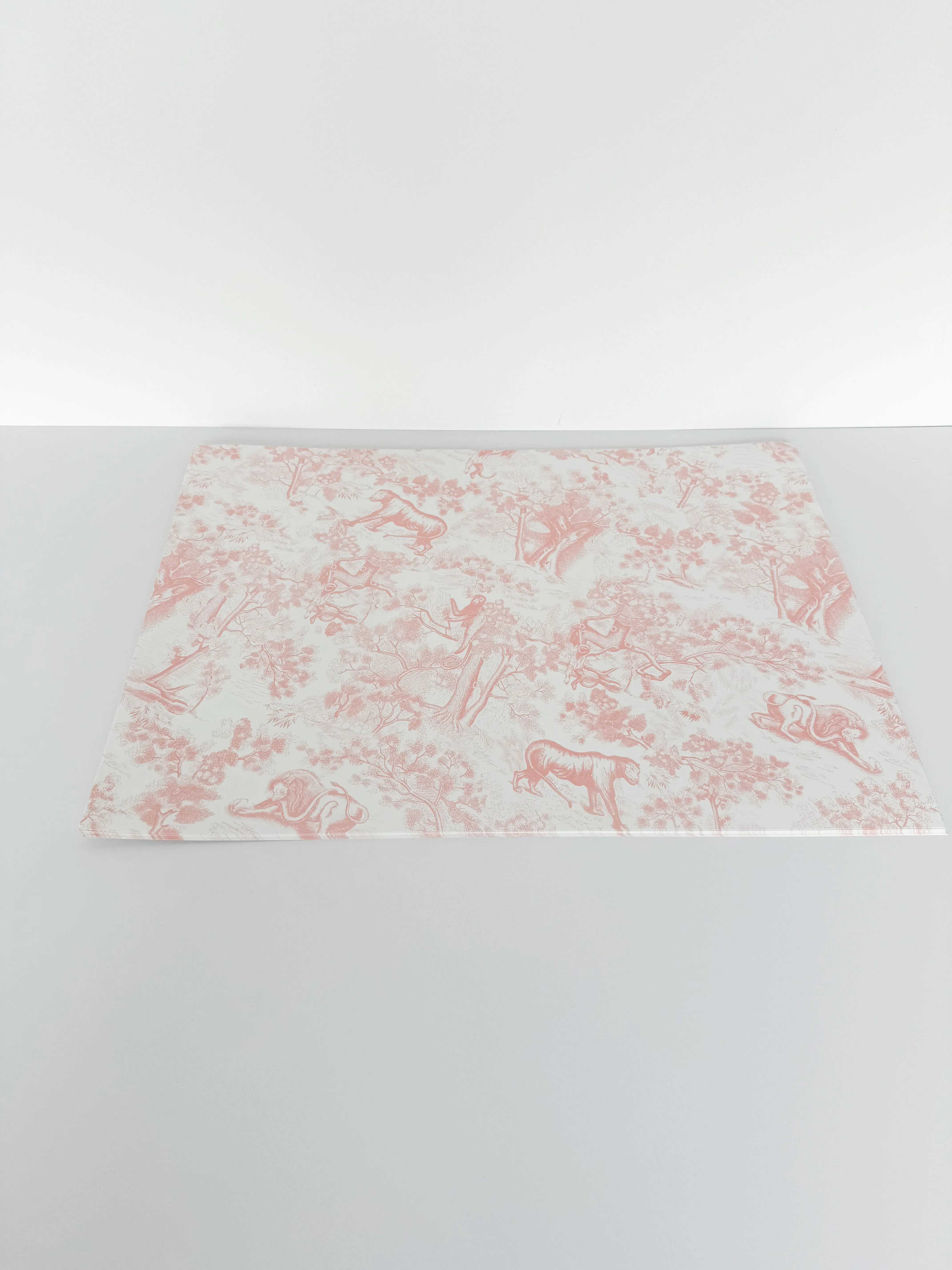 Vintage French Style Print Wrapping Paper