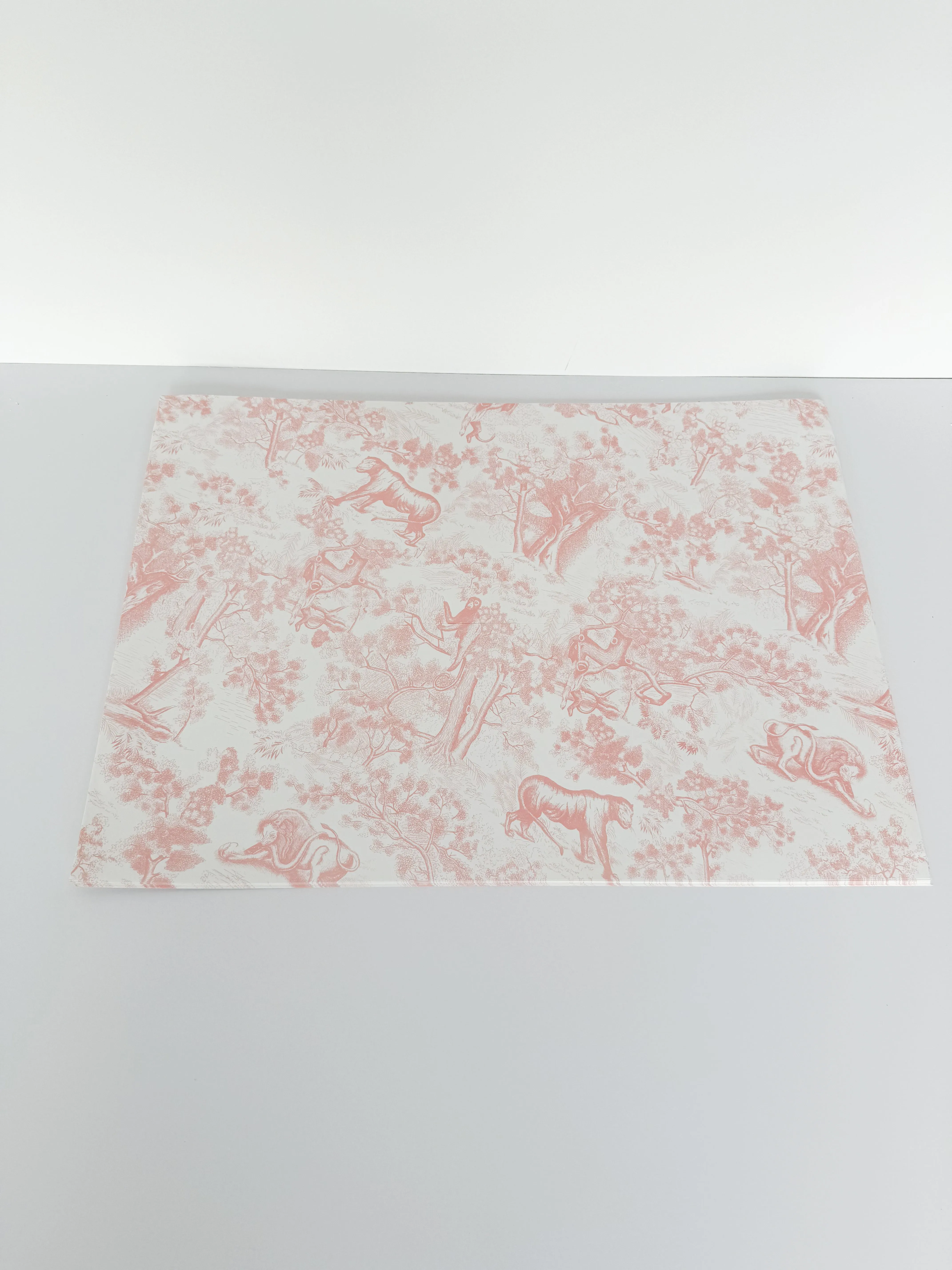 Vintage French Style Print Wrapping Paper