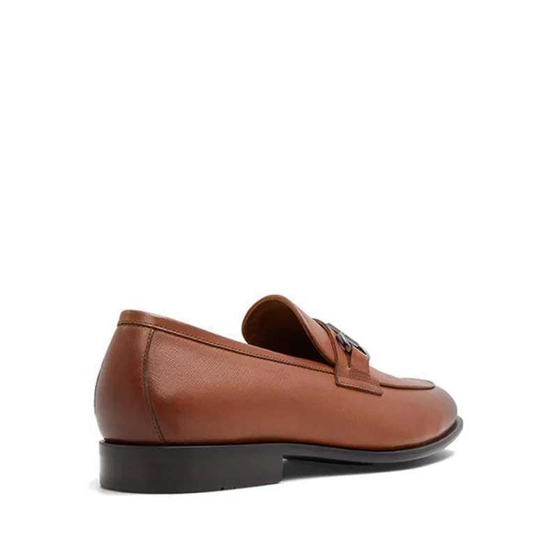 Walters Men Loafer Dress Shoe - Cognac