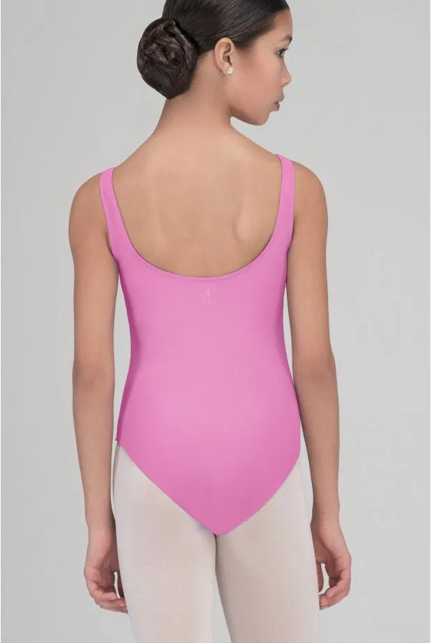 Wear Moi Faustine Camisole Leotard Kids - Rose