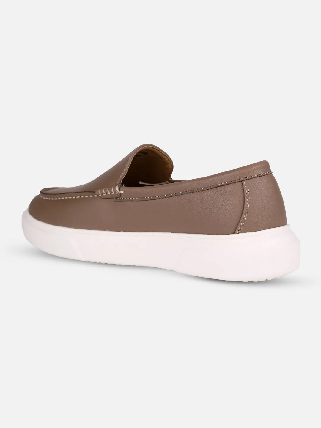 Women's Beige Casual Slip On (IU1020)