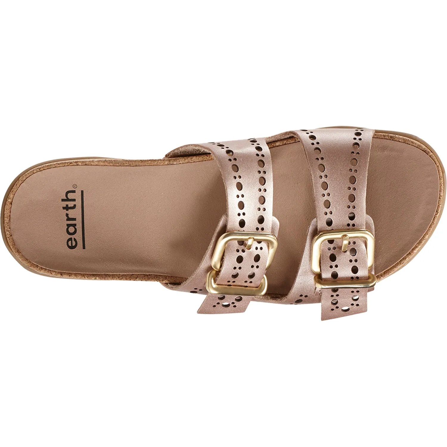 Women's Earth Havana Rose Gold Leather