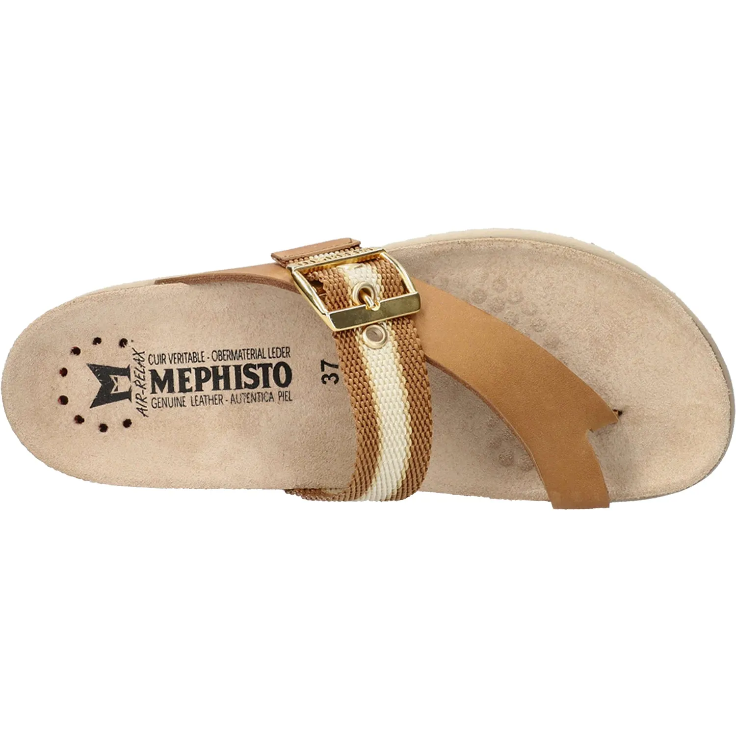 Women's Mephisto Heike Camel Nubuck