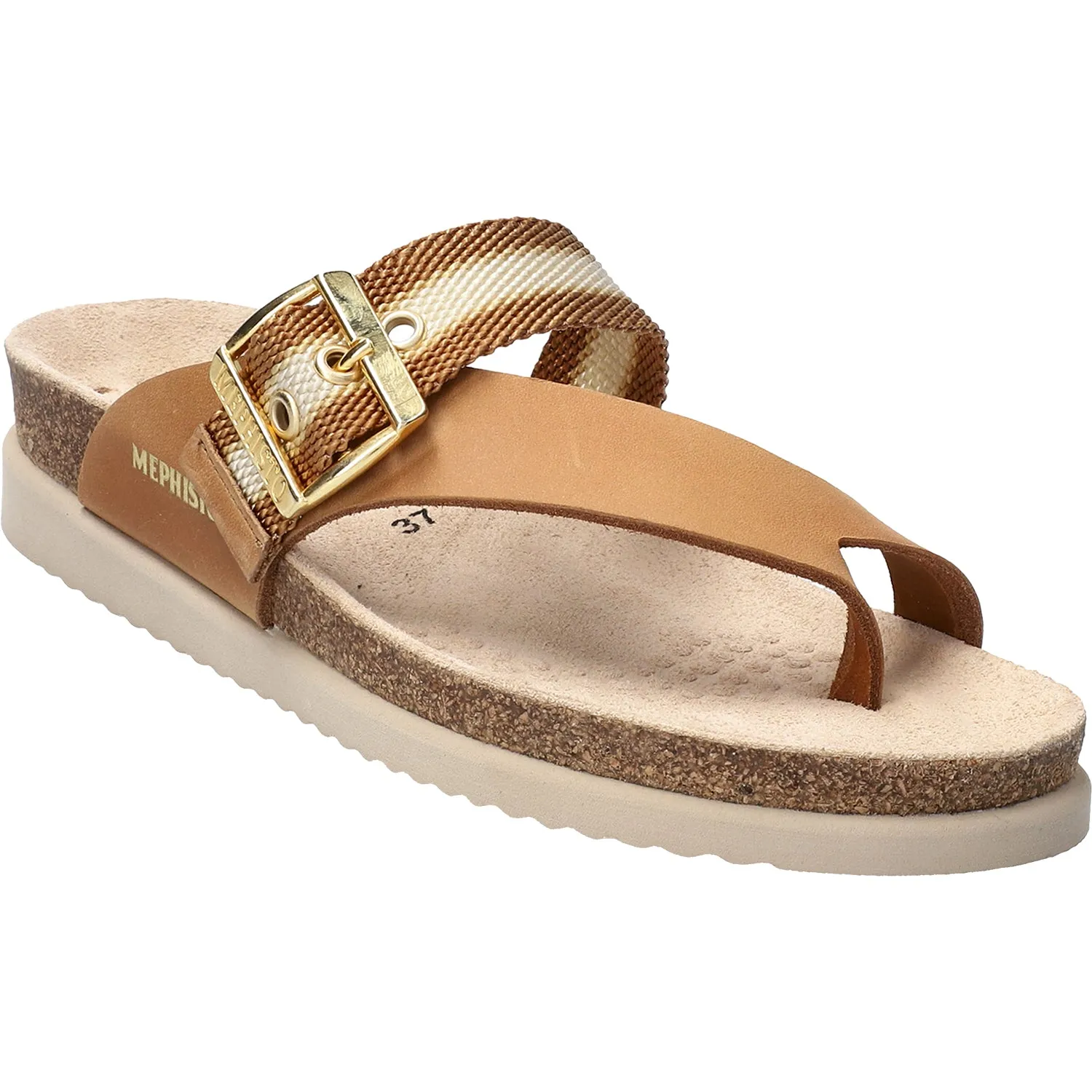 Women's Mephisto Heike Camel Nubuck