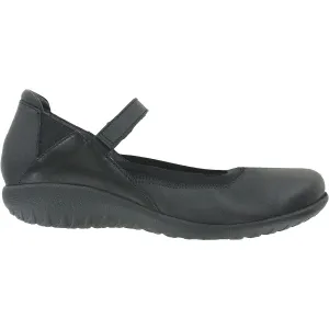 Women's Naot Koati Jet Black/Black Madras Leather